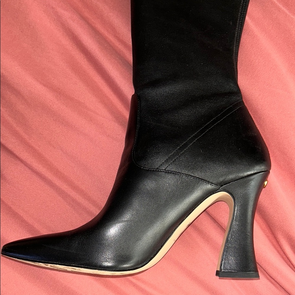 Coach Black Heeled Boots - Picture 4 of 10